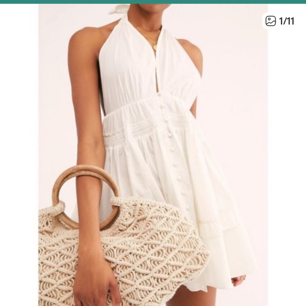 NWT free people sail away mini dress